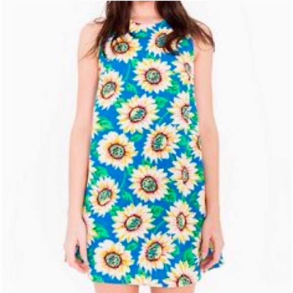 American Apparel Swing Sunflower Dress - Picture 3 of 3